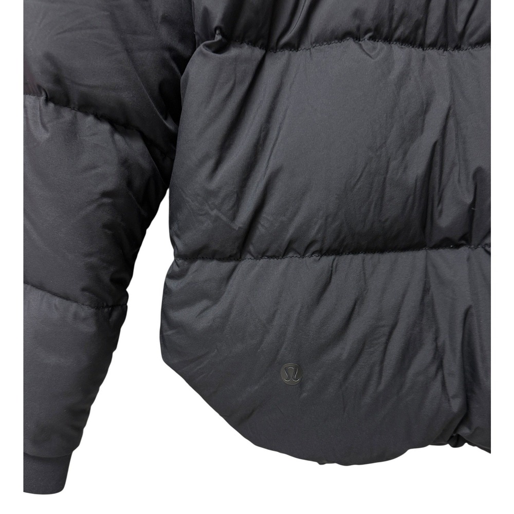 Lululemon Weightless Wunder Jacket Black Goose Down Puffer Women Size 10 Quilted - Picture 5 of 13